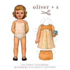 Tea Party Sundress and Playsuit 0-24m: Digital