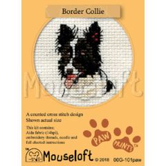 Border Collie Paw Print