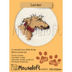 Lurcher Paw Print