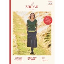 10132: Pattern Sleeve Sweater
