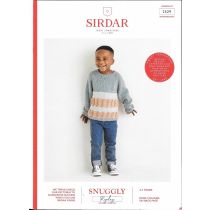 2529: Kids Stitch & Stripes Sweater