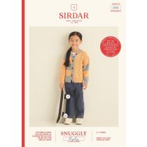 2532: Kids Mismatched Cardigan