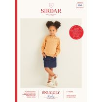 2548: Kids Lacy Batwing Sweater