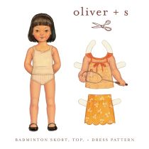 Badminton Skort, Top and Dress 6m-4 yrs: Digital