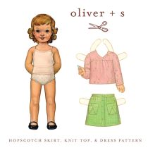 Hopscotch Skirt and Tee 6m-4yrs: Digital