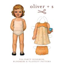 Tea Party Sundress and Playsuit 2-5yrs: Digital