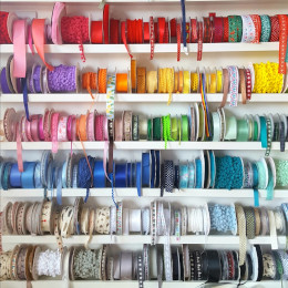Reels of Ribbon, Trim and Elastic