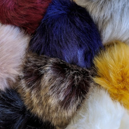 Faux Fur PomPoms