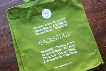 Backstitch Tote
