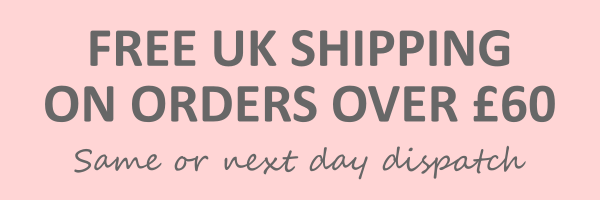 Free shipping on orders over &pound;60